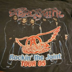 Aerosmith 2005 Well Worn Tour Shirt